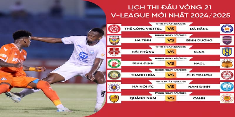 Lịch thi đấu V-League Lịch thi đấu V-League quan trọng trong cá độ