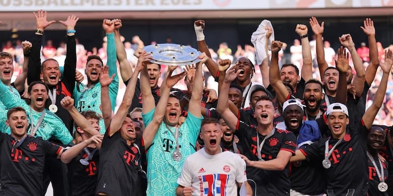 Bảng xếp hạng Bundesliga Bảng xếp hạng Bundesliga điểm nhấn